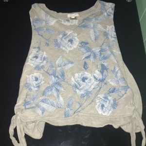 Floral Delia’s tank
